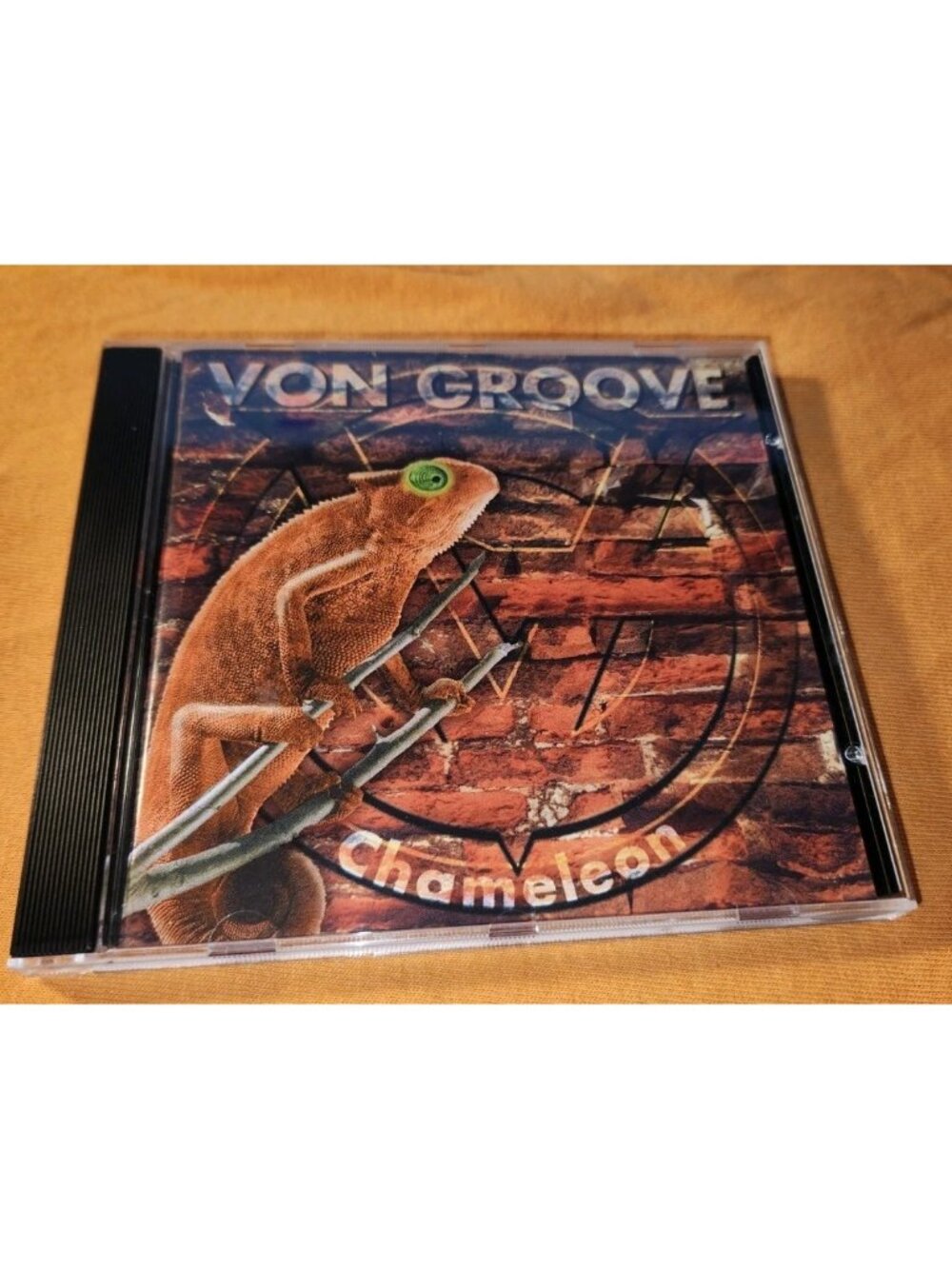 VON GROOVE cd CHAMELEON 1998 MTM Music Germany Melodic Hard Rock AOR Hair Metal